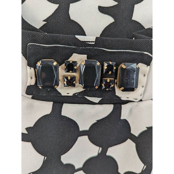 Karta Women White Square Neck Pleated Mini Dress Size Small - Picture 11 of 16